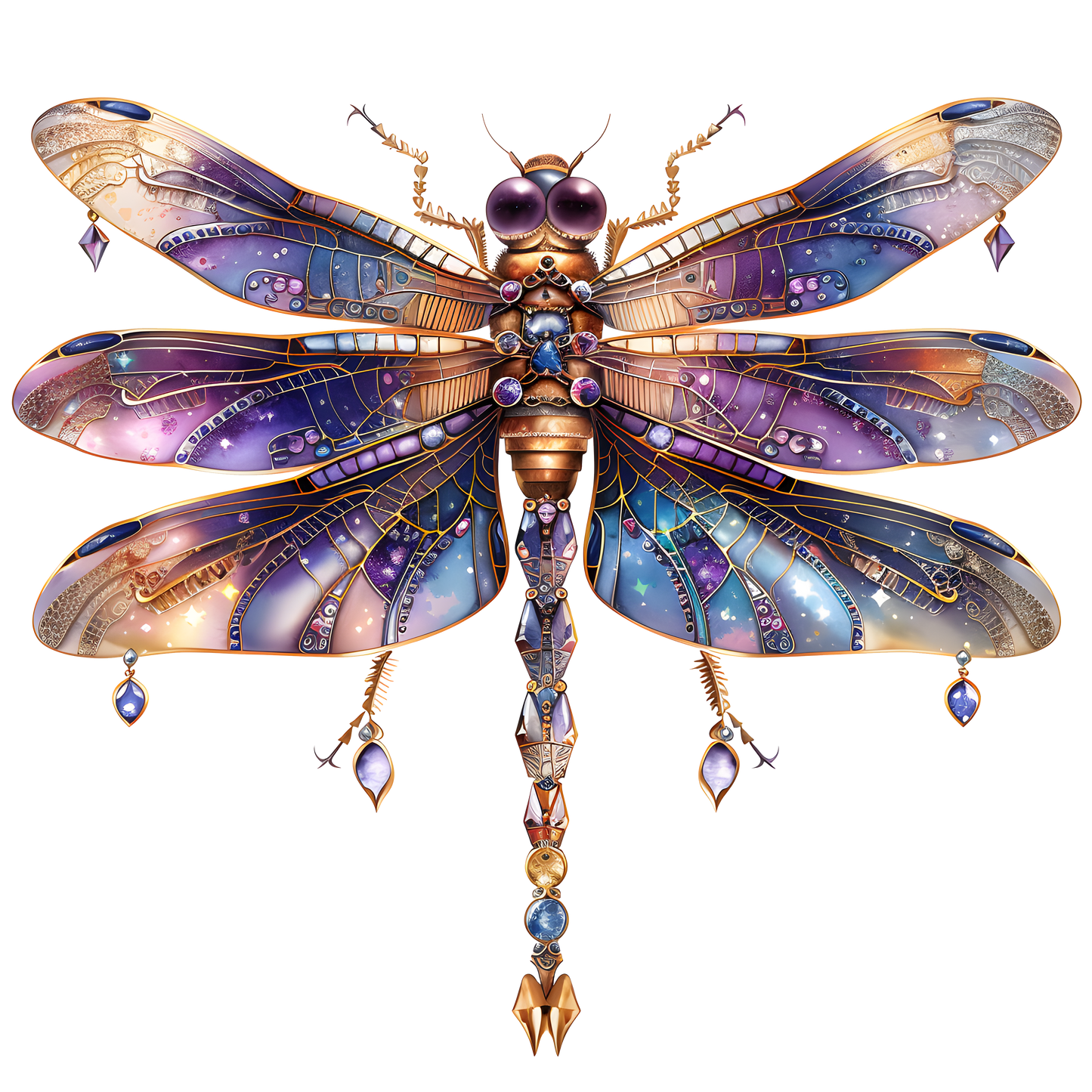 JEWELED DRAGONFLY - Decals