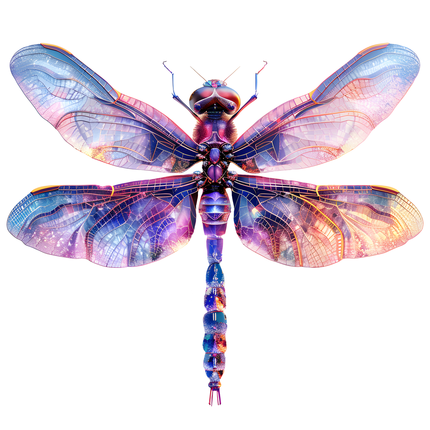 JEWELED DRAGONFLY - Decals