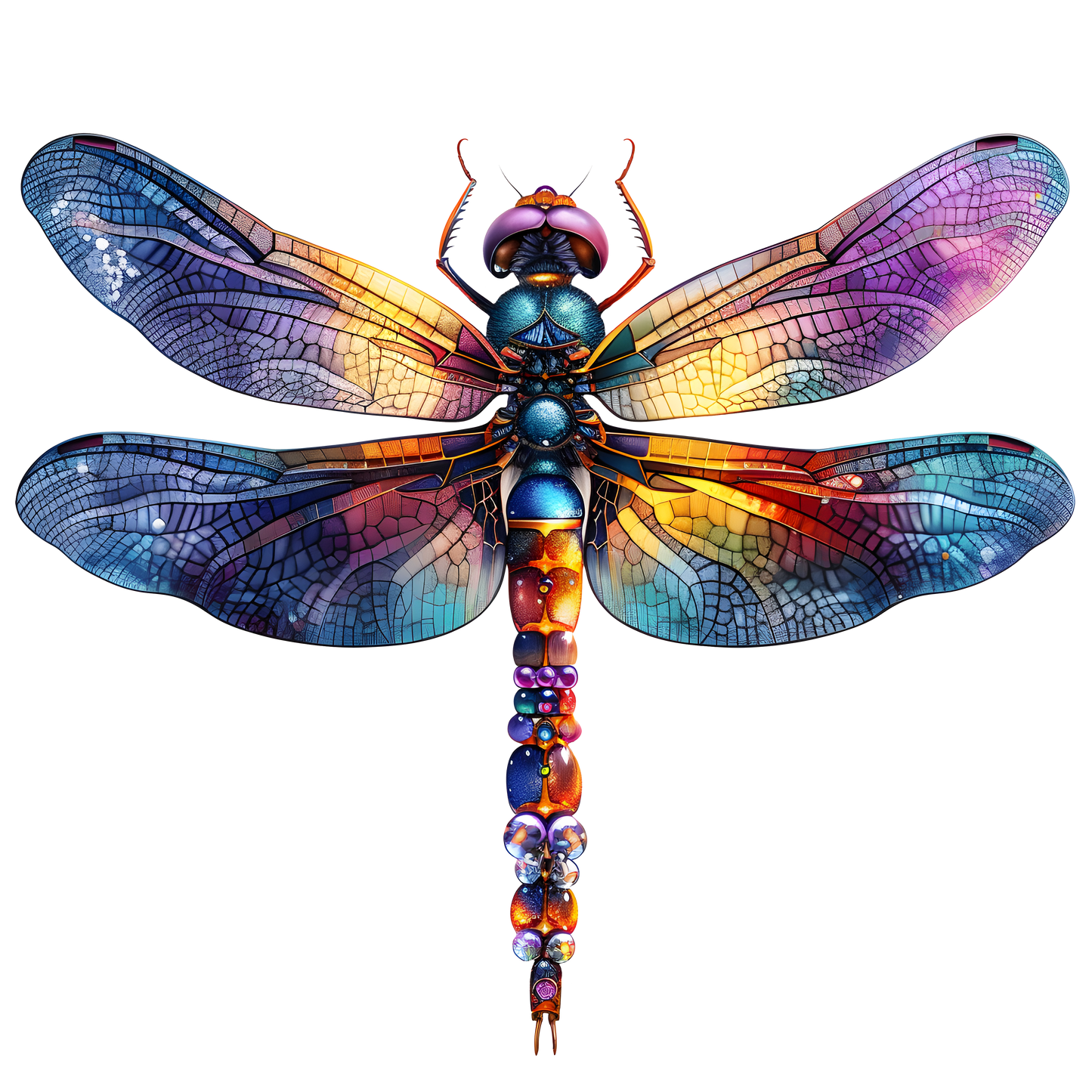 JEWELED DRAGONFLY - Decals