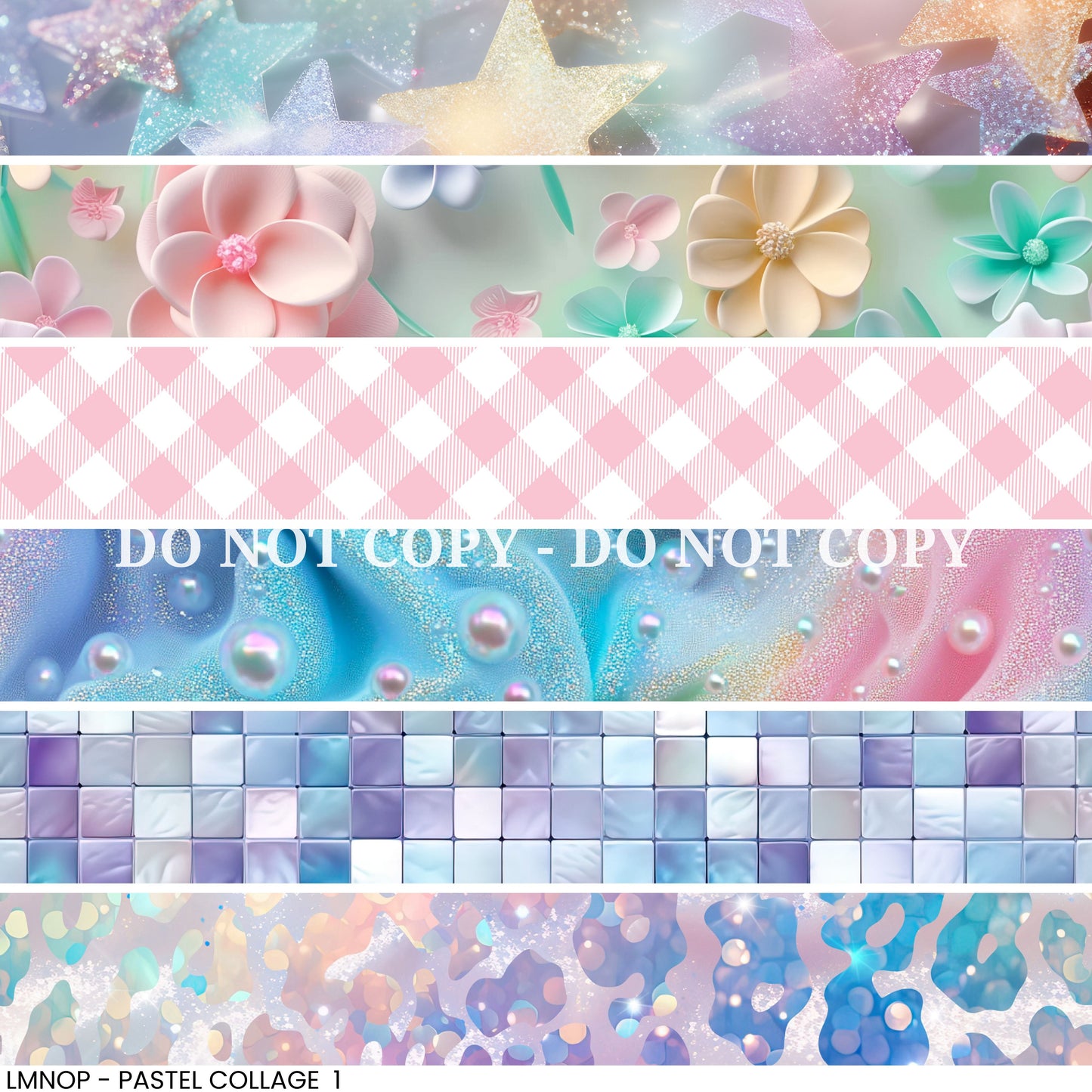 PASTEL 1 - COLLAGE VINYL