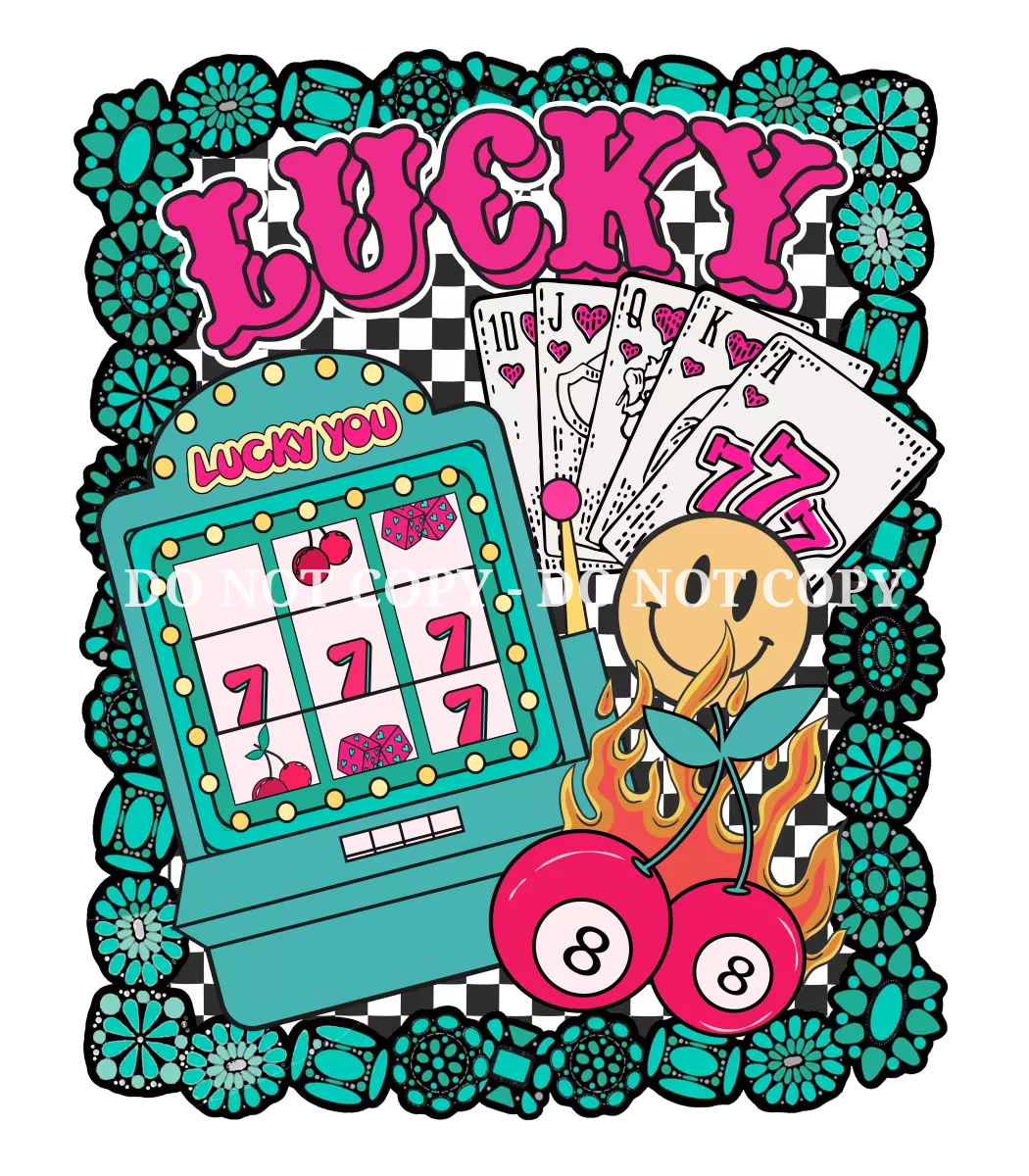 LUCKY 1 - DECAL