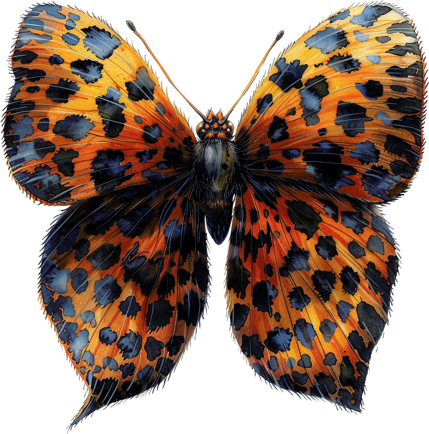 LEOPARD PRINT BUTTERFLIES - Decals