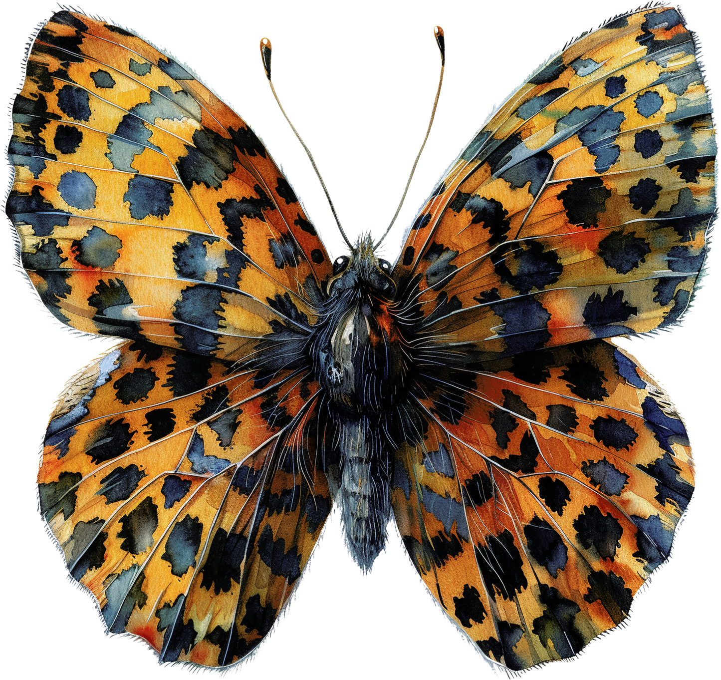 LEOPARD PRINT BUTTERFLIES - Decals