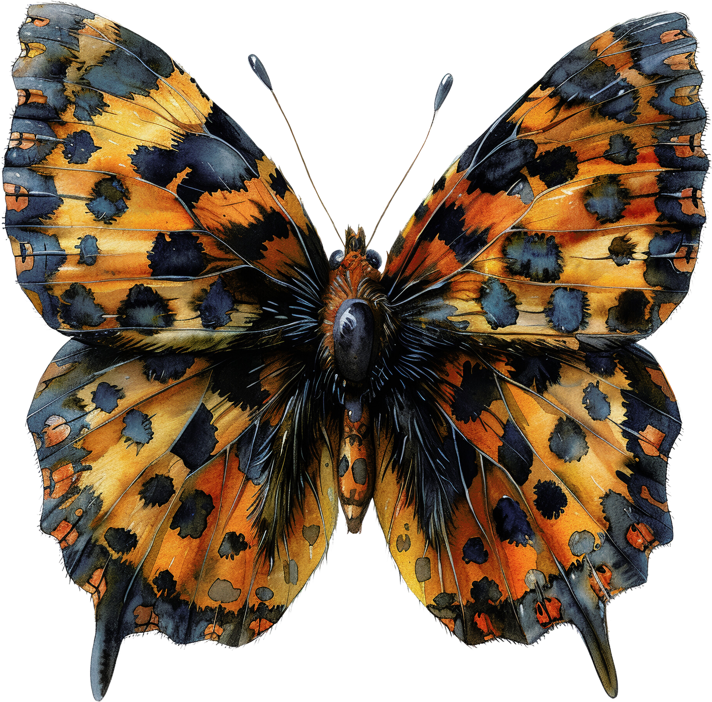 LEOPARD PRINT BUTTERFLIES - Decals
