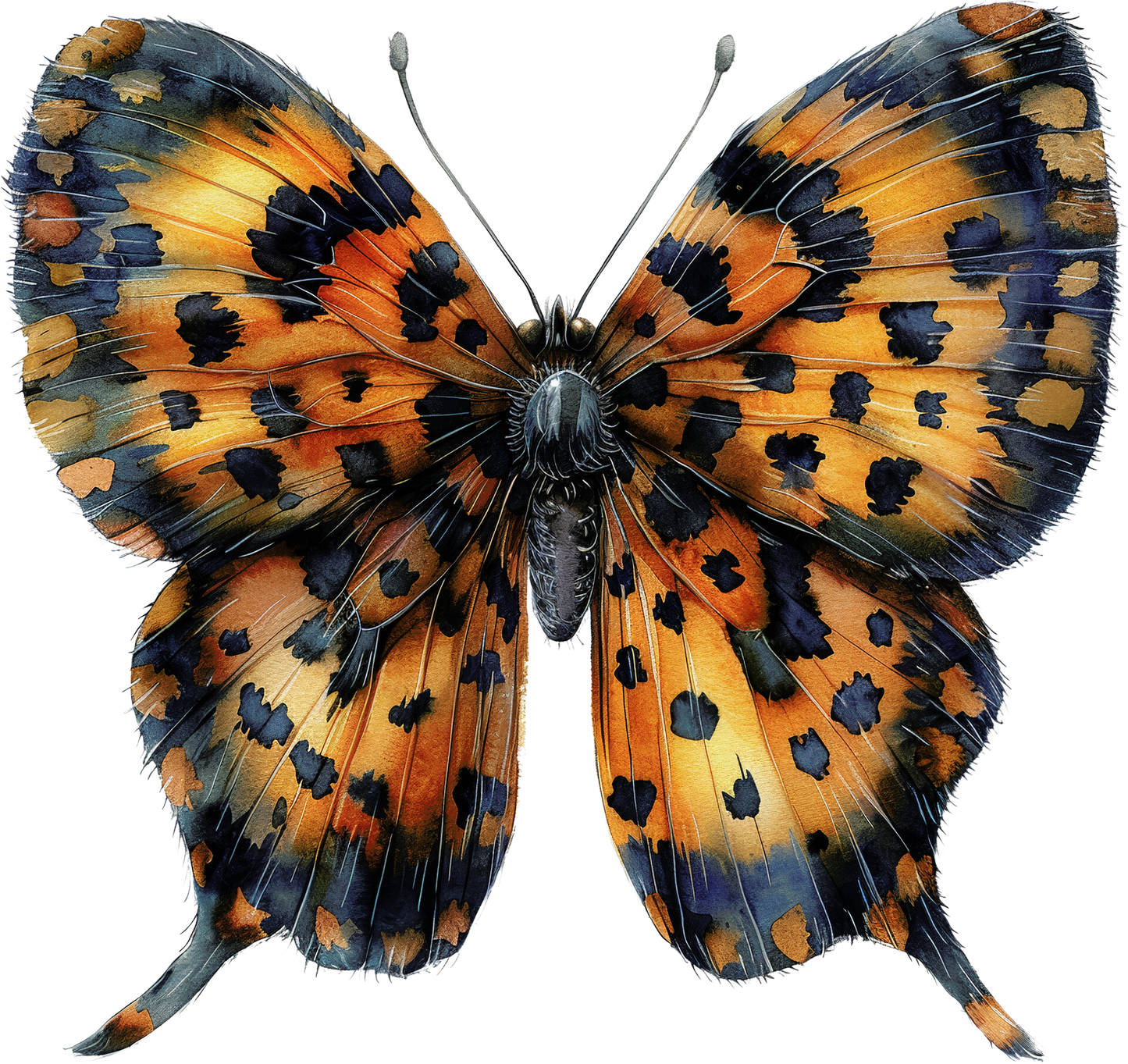 LEOPARD PRINT BUTTERFLIES - Decals