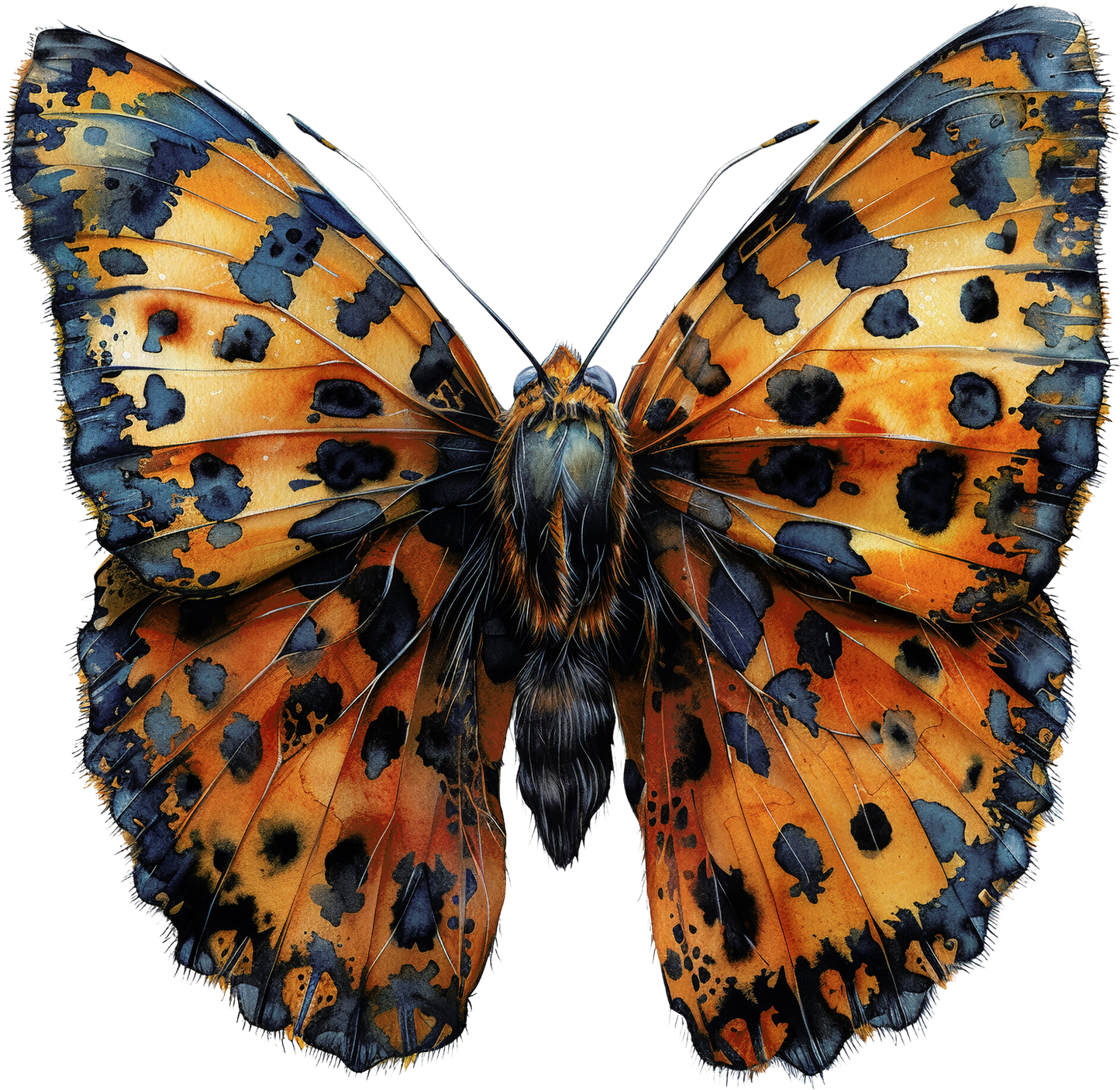 LEOPARD PRINT BUTTERFLIES - Decals