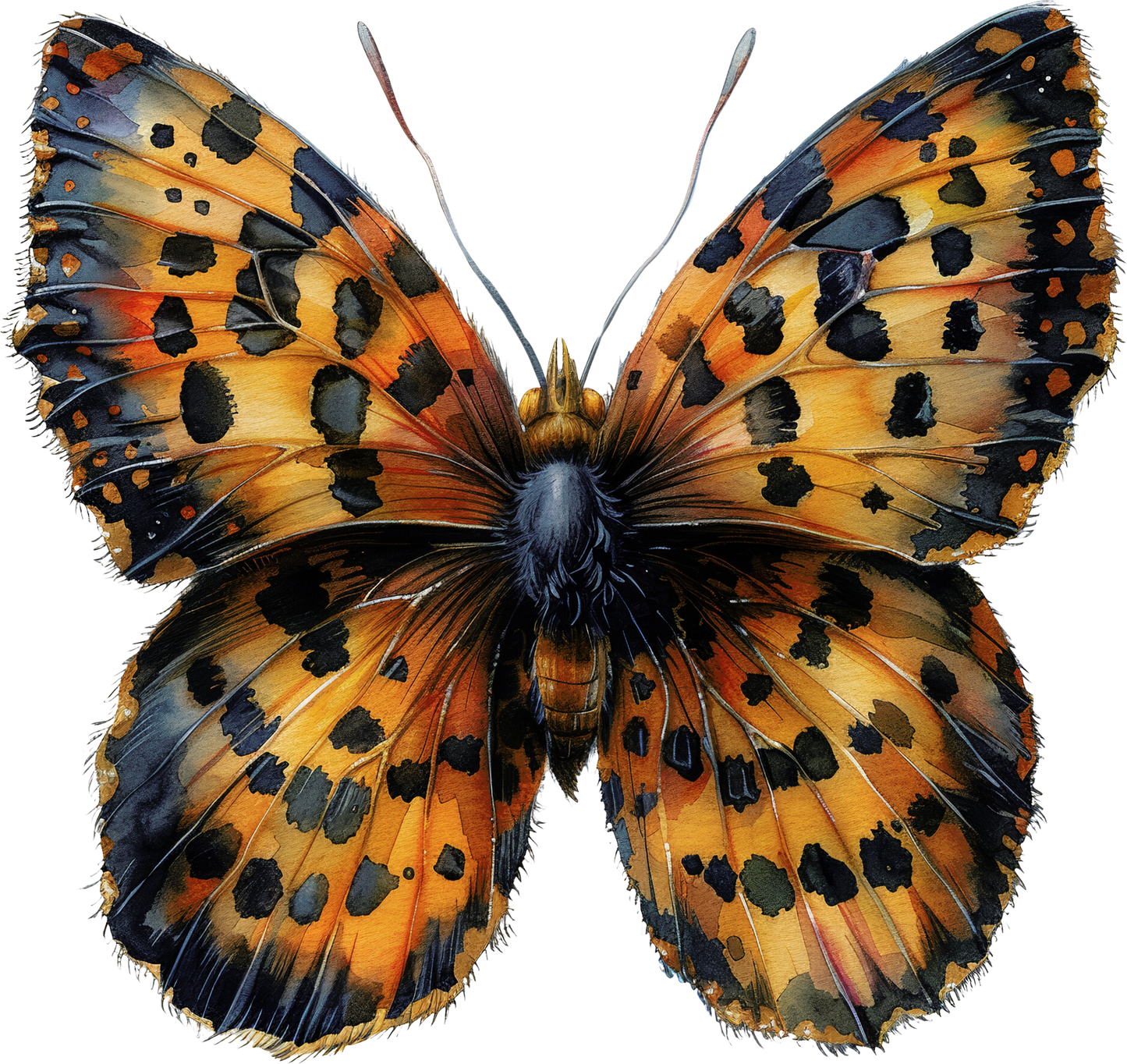 LEOPARD PRINT BUTTERFLIES - Decals