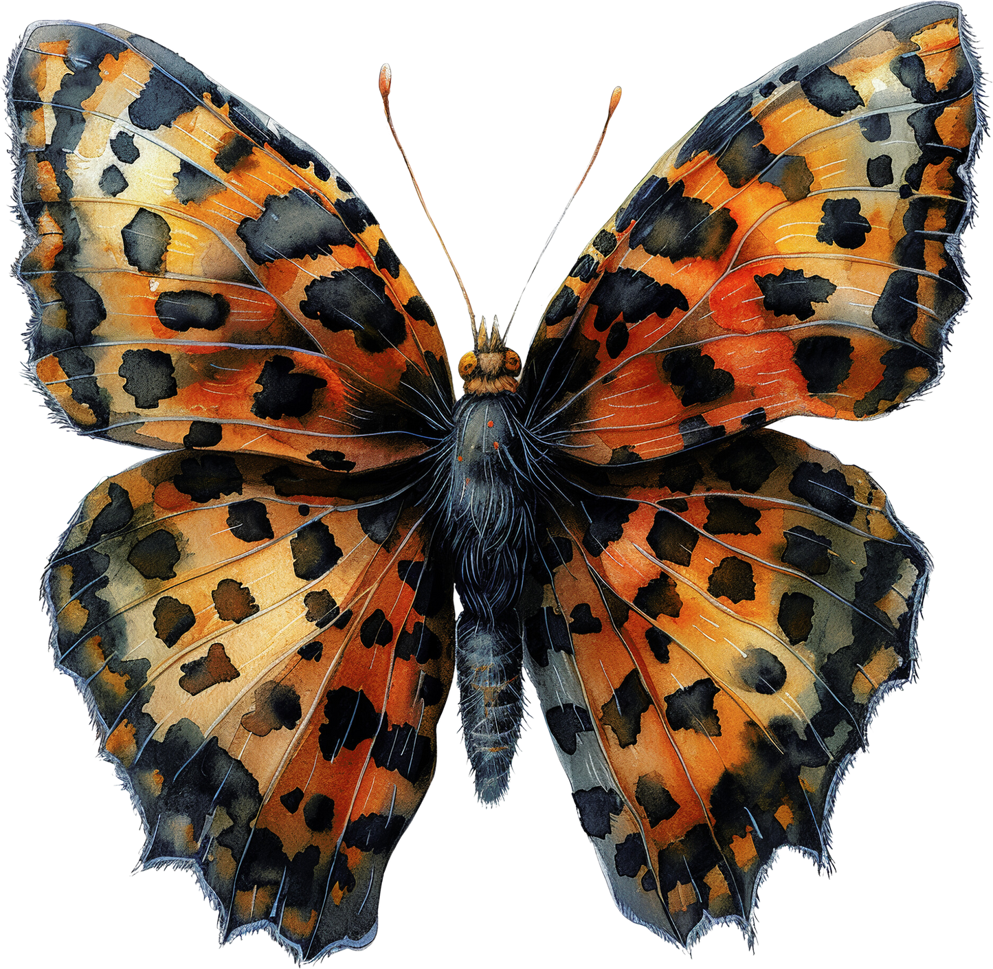LEOPARD PRINT BUTTERFLIES - Decals