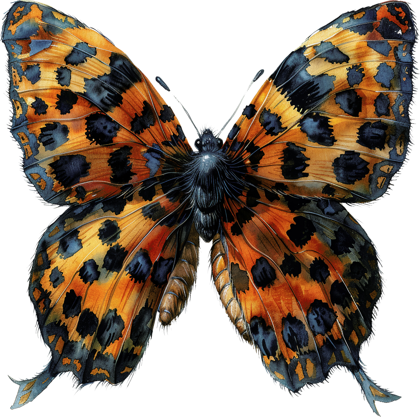 LEOPARD PRINT BUTTERFLIES - Decals