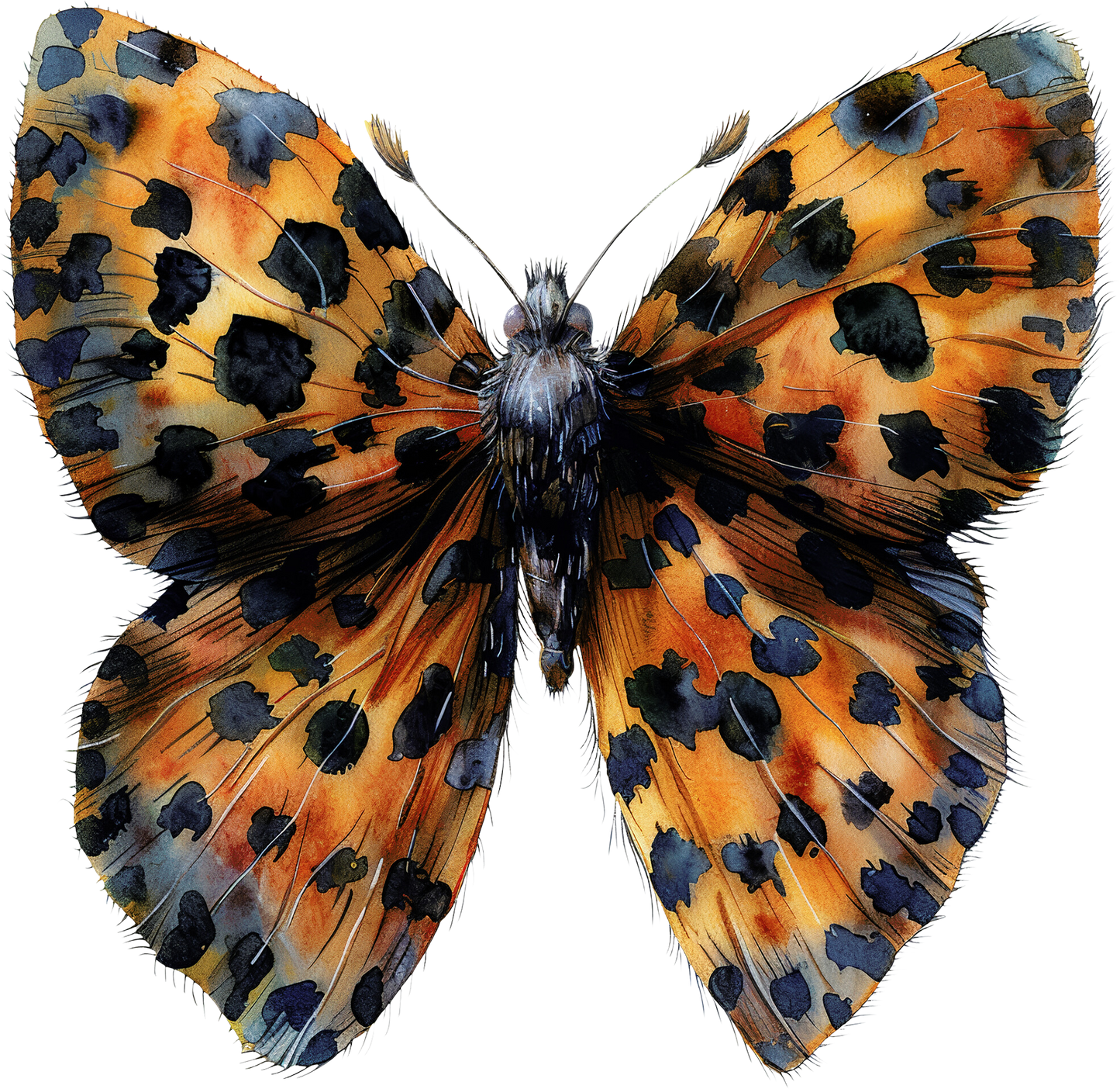 LEOPARD PRINT BUTTERFLIES - Decals