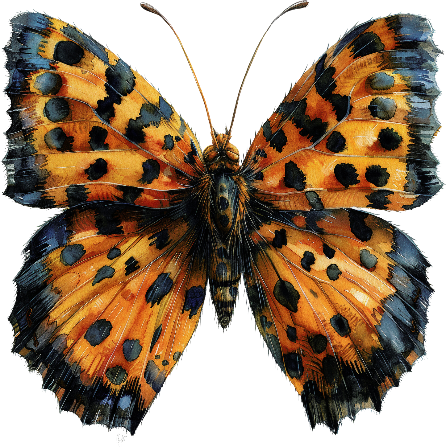 LEOPARD PRINT BUTTERFLIES - Decals