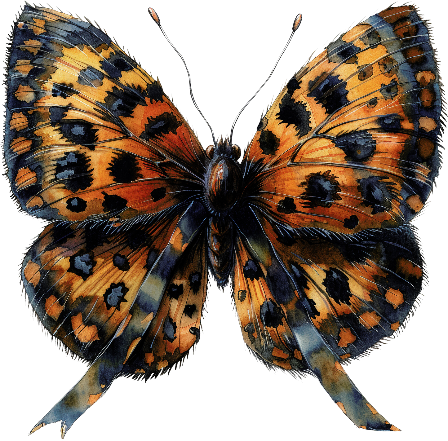 LEOPARD PRINT BUTTERFLIES - Decals