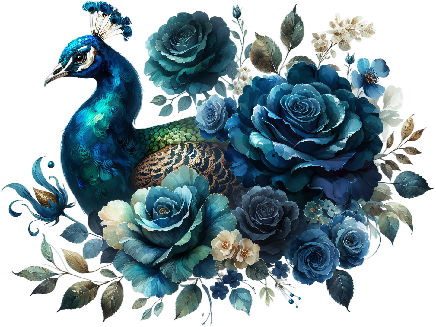 MAJESTIC PEACOCK - Decals