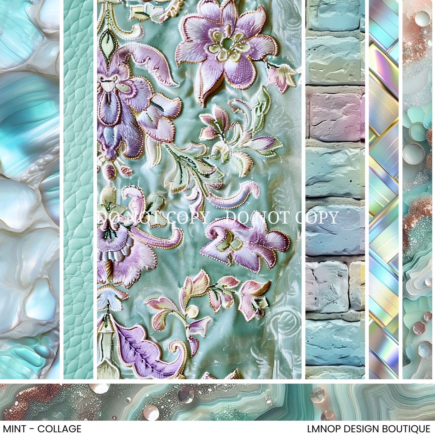 MINT - COLLAGE VINYL