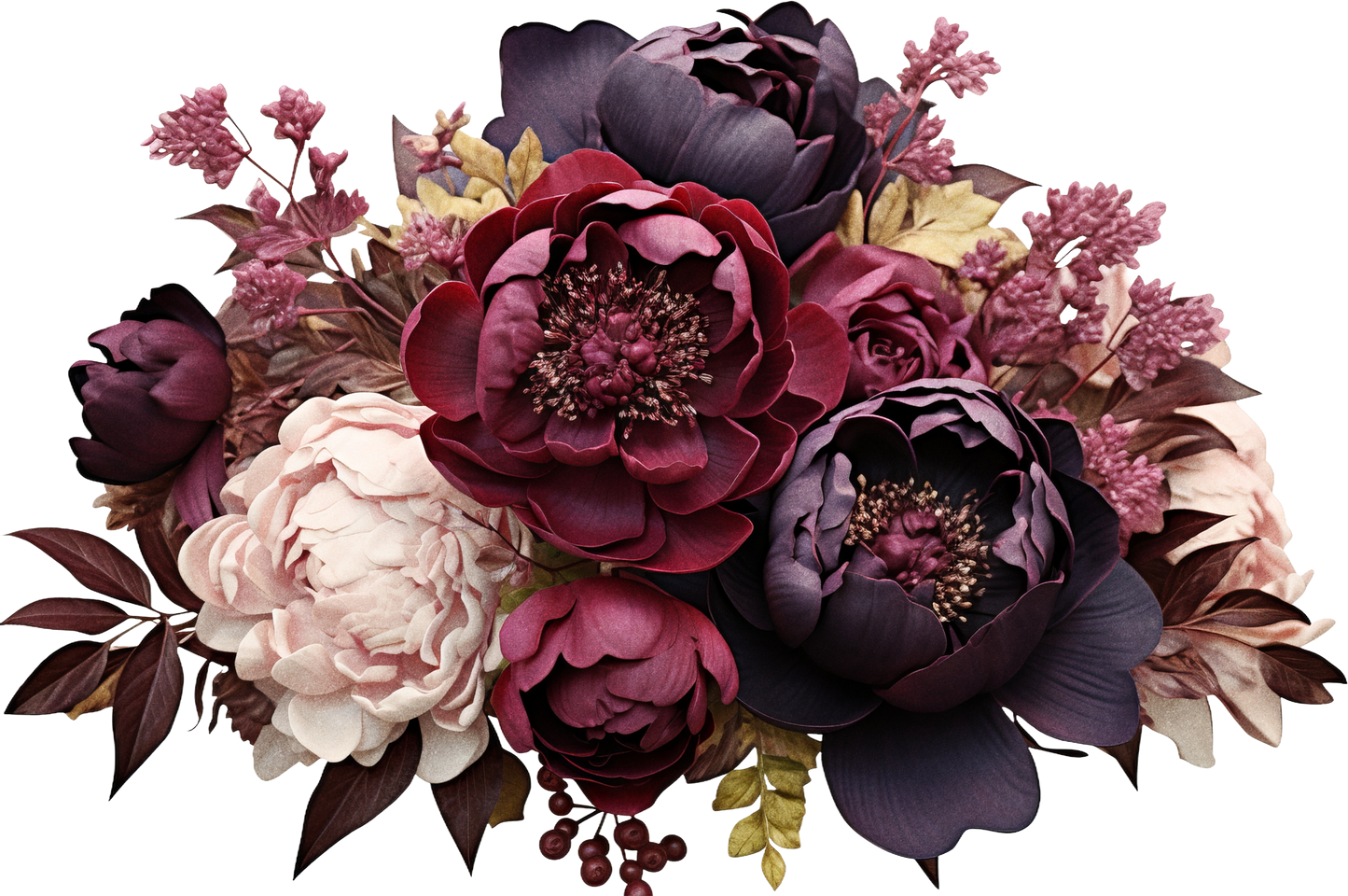 7" MOODY FLORAL - Decals