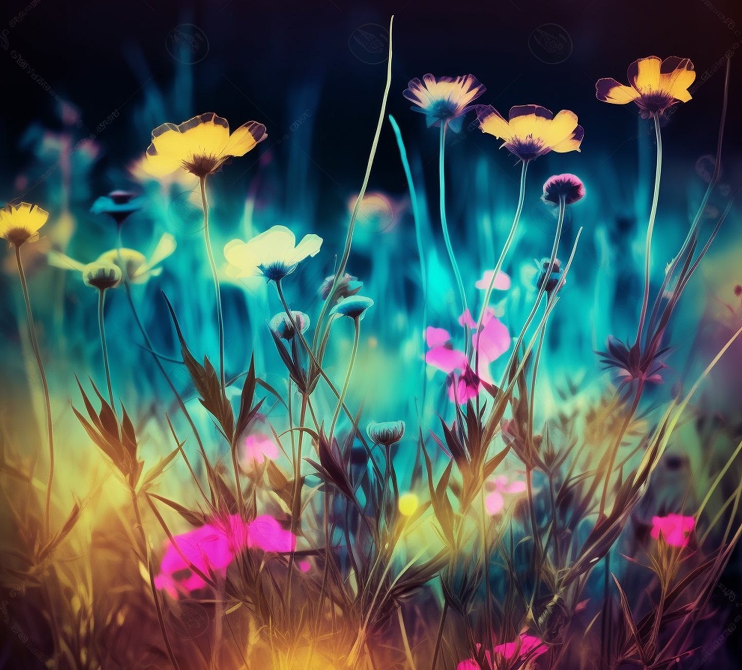 NEON WILDFLOWER