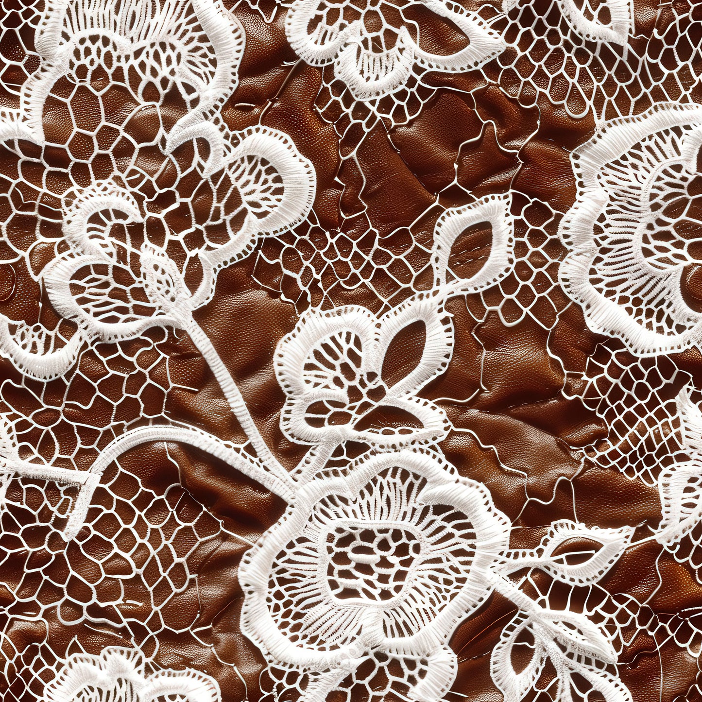 BROWN LEATHER LACE - MULTIPLE VARIATIONS