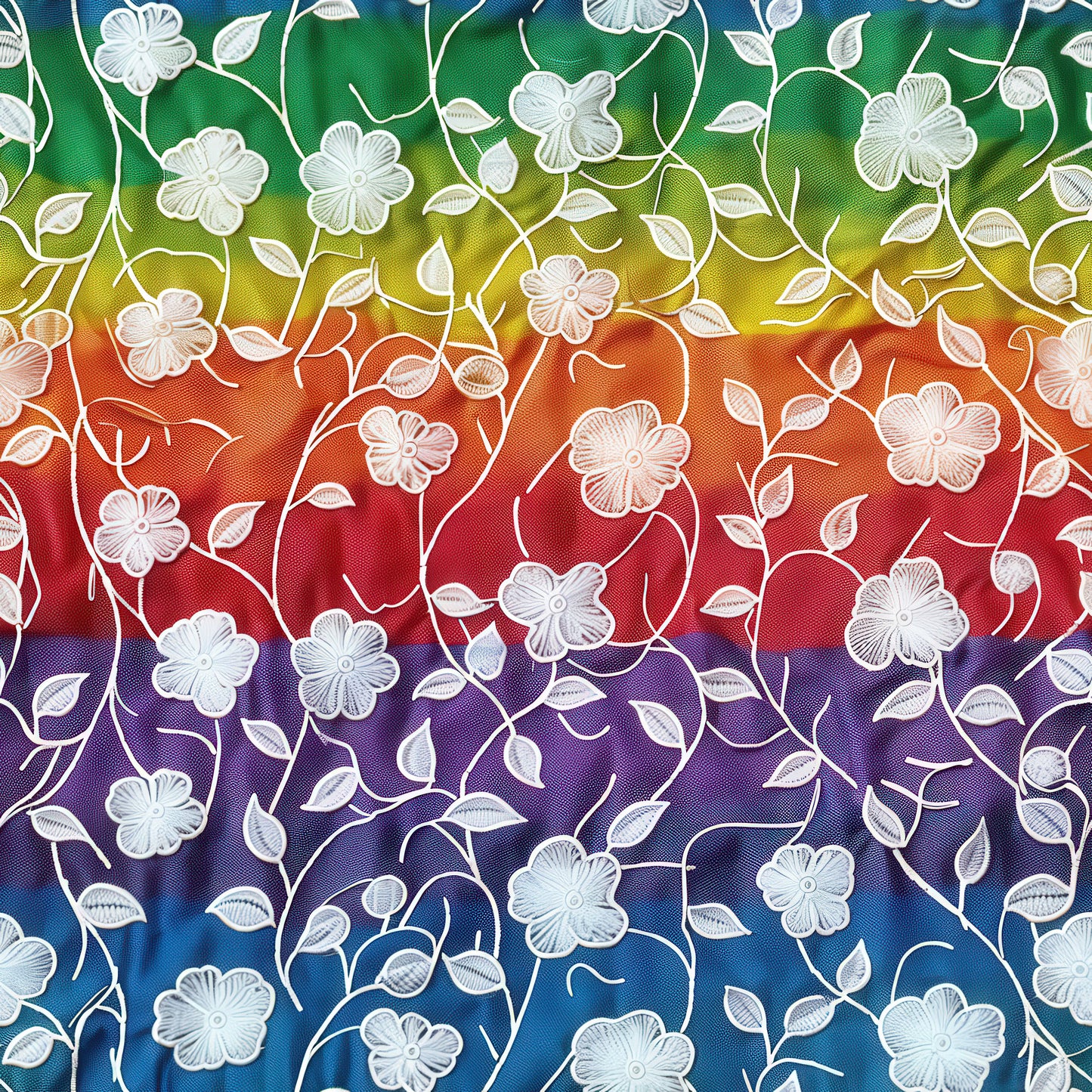 RAINBOW FLORAL LACE - MULTIPLE VARIATIONS
