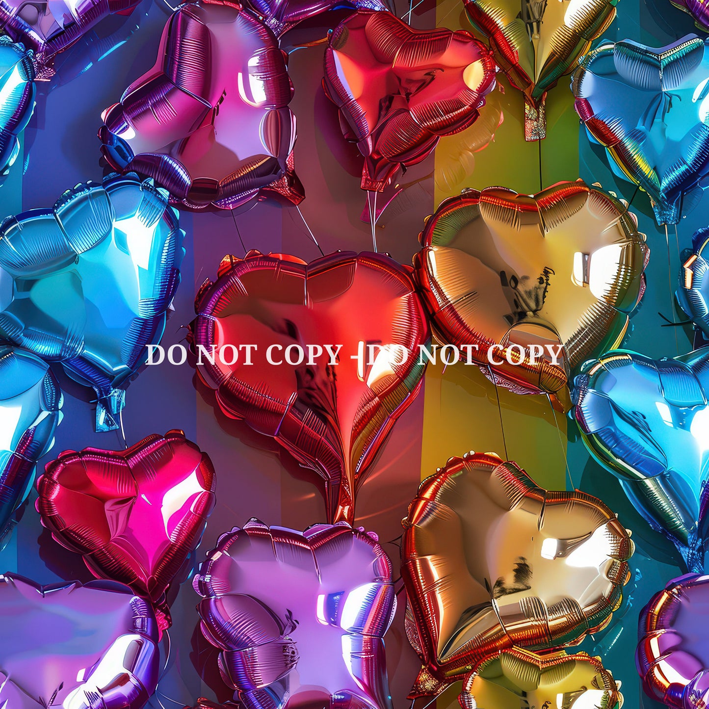 HOLOGRAPHIC FOIL HEARTS - MULTIPLE VARIATIONS