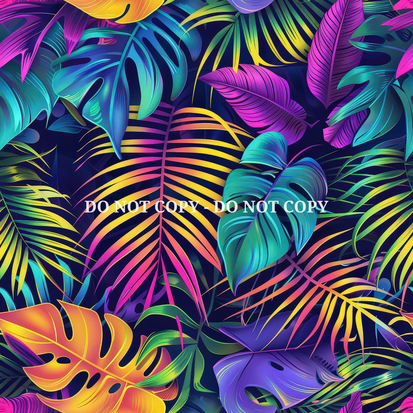 HOLOGRAPHIC NEON MONSTERA - MULTIPLE VARIATIONS