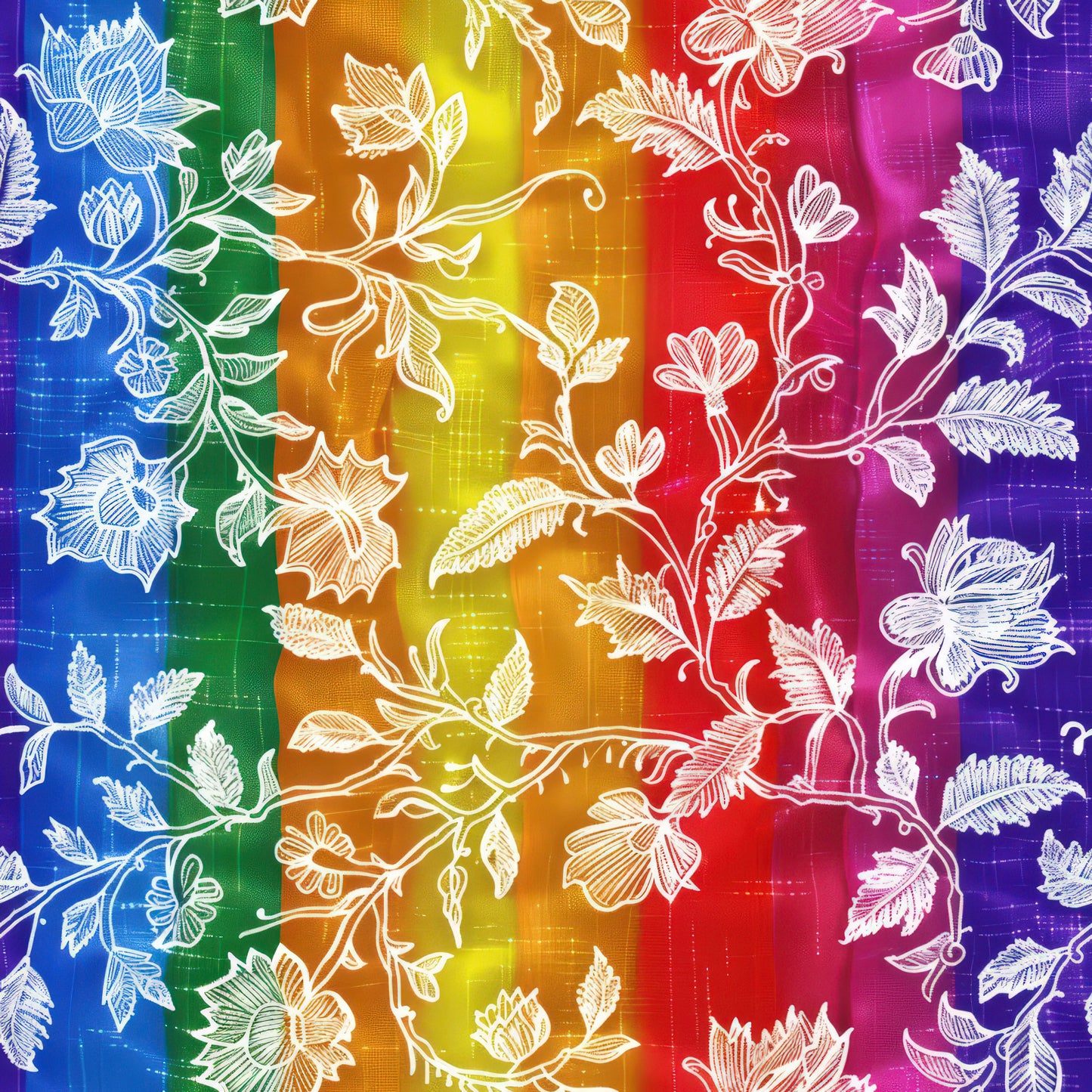 RAINBOW FLORAL LACE - MULTIPLE VARIATIONS