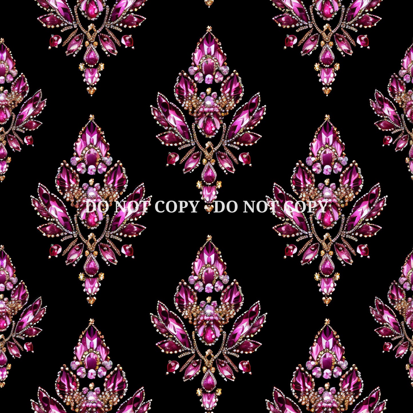 HOLOGRAPHIC CRYSTAL EMBROIDERY - MULTIPLE VARIATIONS