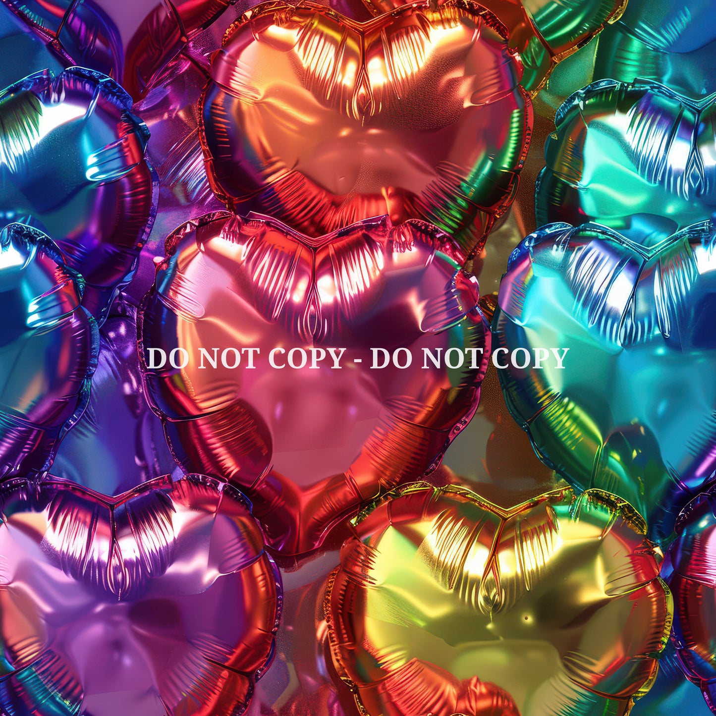 HOLOGRAPHIC FOIL HEARTS - MULTIPLE VARIATIONS