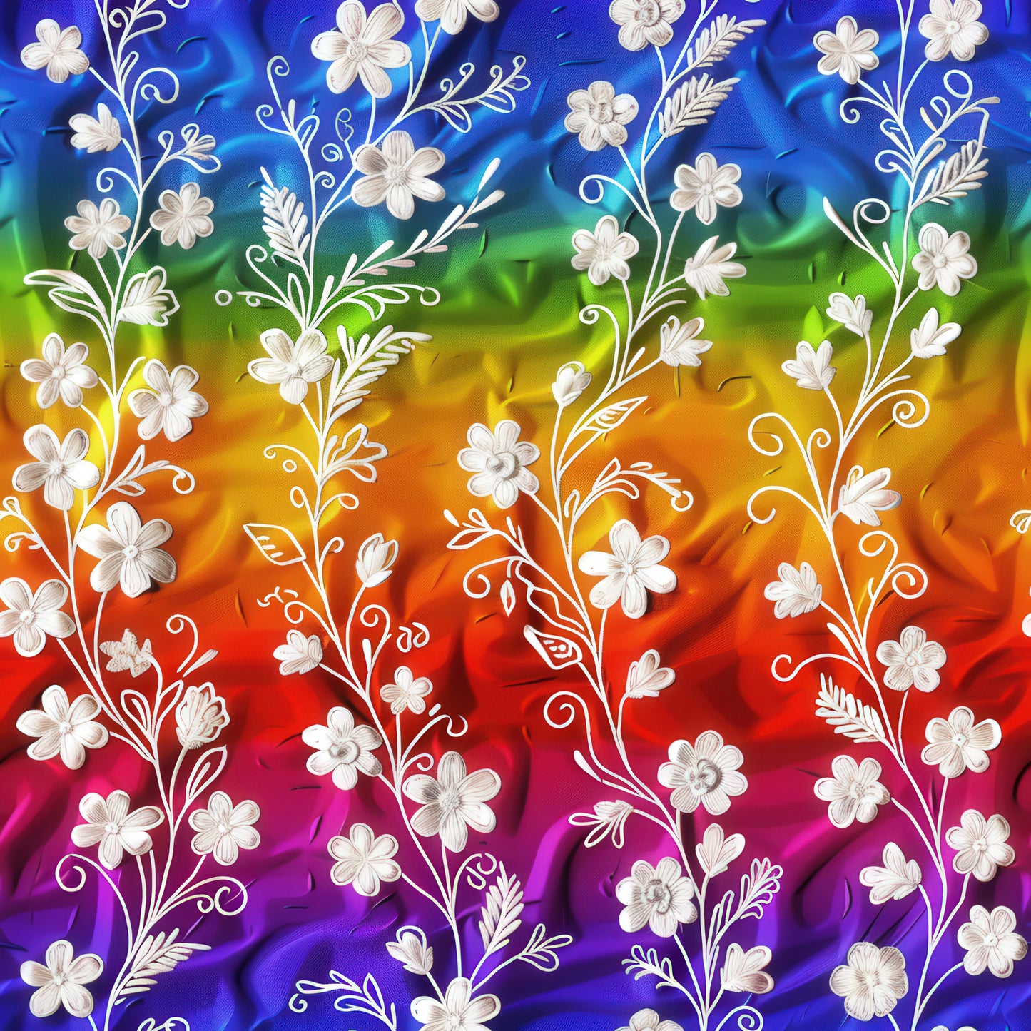 RAINBOW FLORAL LACE - MULTIPLE VARIATIONS