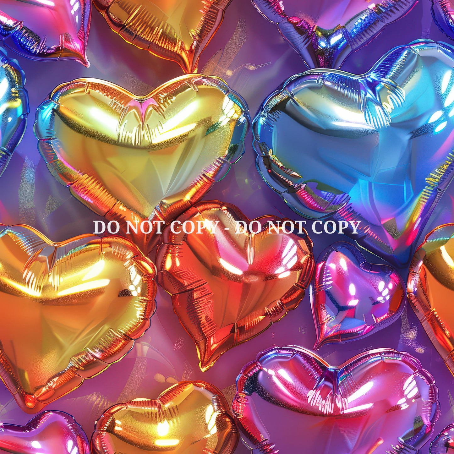 HOLOGRAPHIC FOIL HEARTS - MULTIPLE VARIATIONS