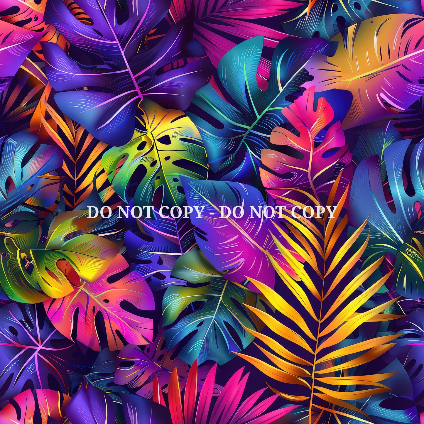 HOLOGRAPHIC NEON MONSTERA - MULTIPLE VARIATIONS