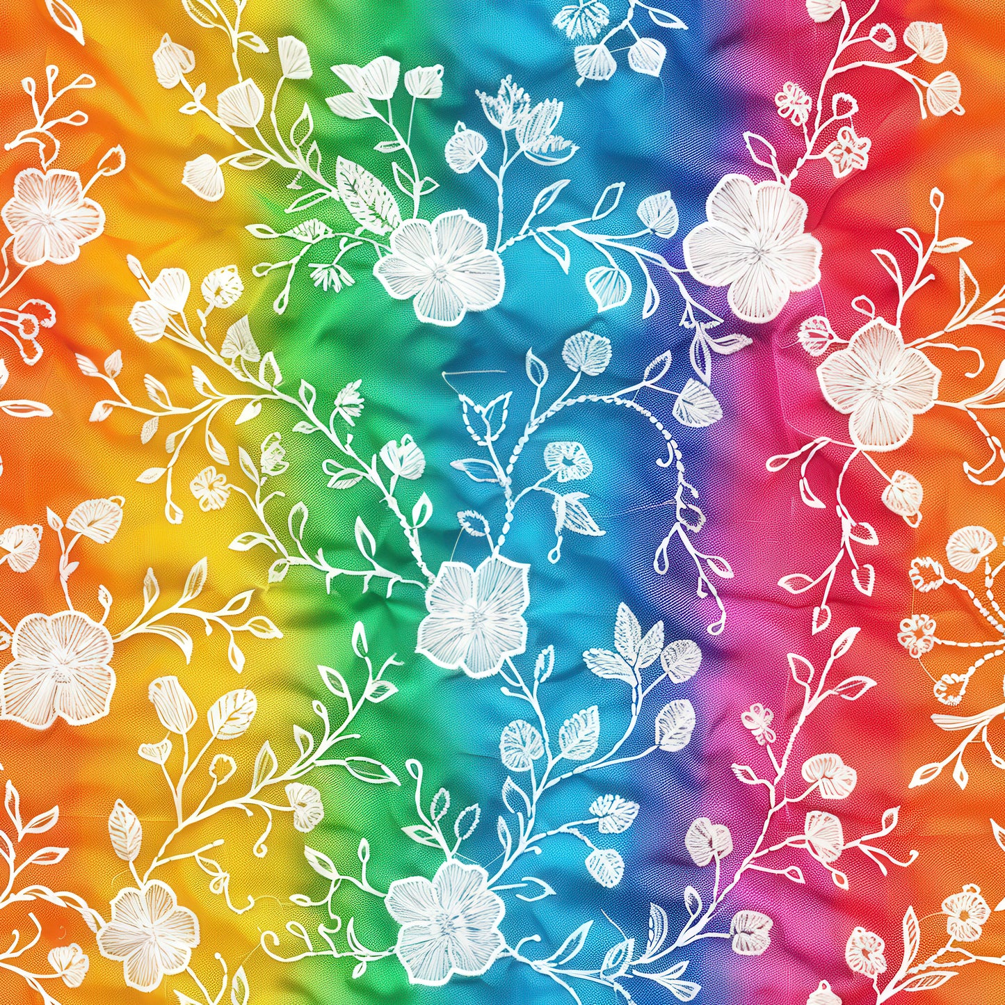 RAINBOW FLORAL LACE - MULTIPLE VARIATIONS