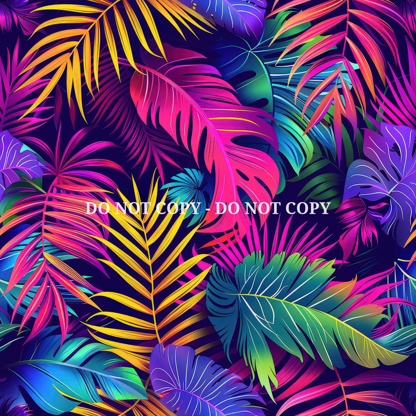 HOLOGRAPHIC NEON MONSTERA - MULTIPLE VARIATIONS