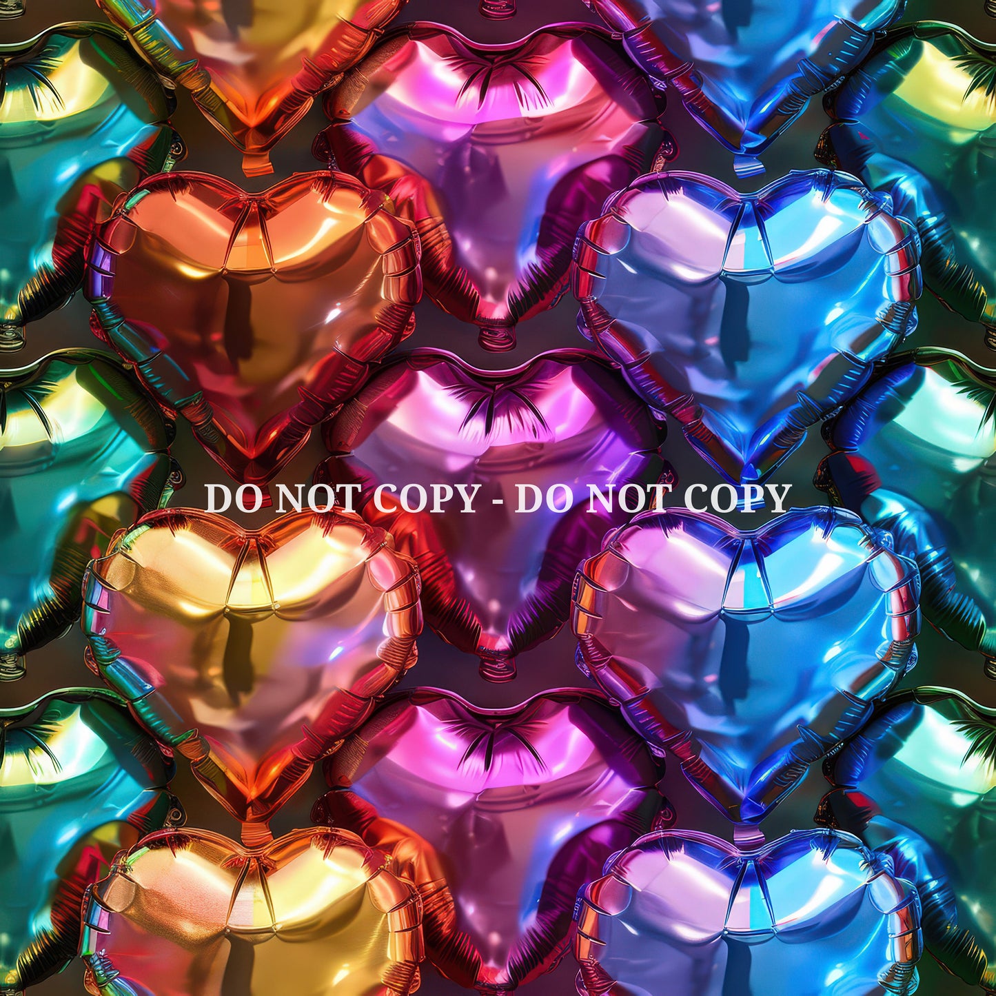 HOLOGRAPHIC FOIL HEARTS - MULTIPLE VARIATIONS