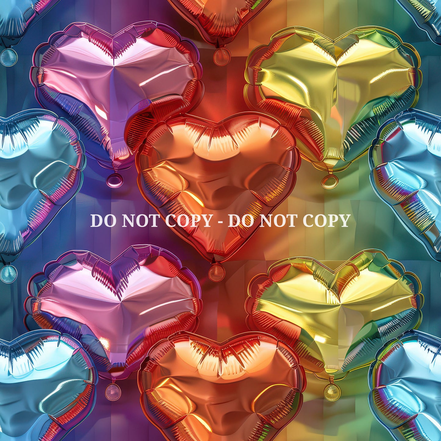 HOLOGRAPHIC FOIL HEARTS - MULTIPLE VARIATIONS