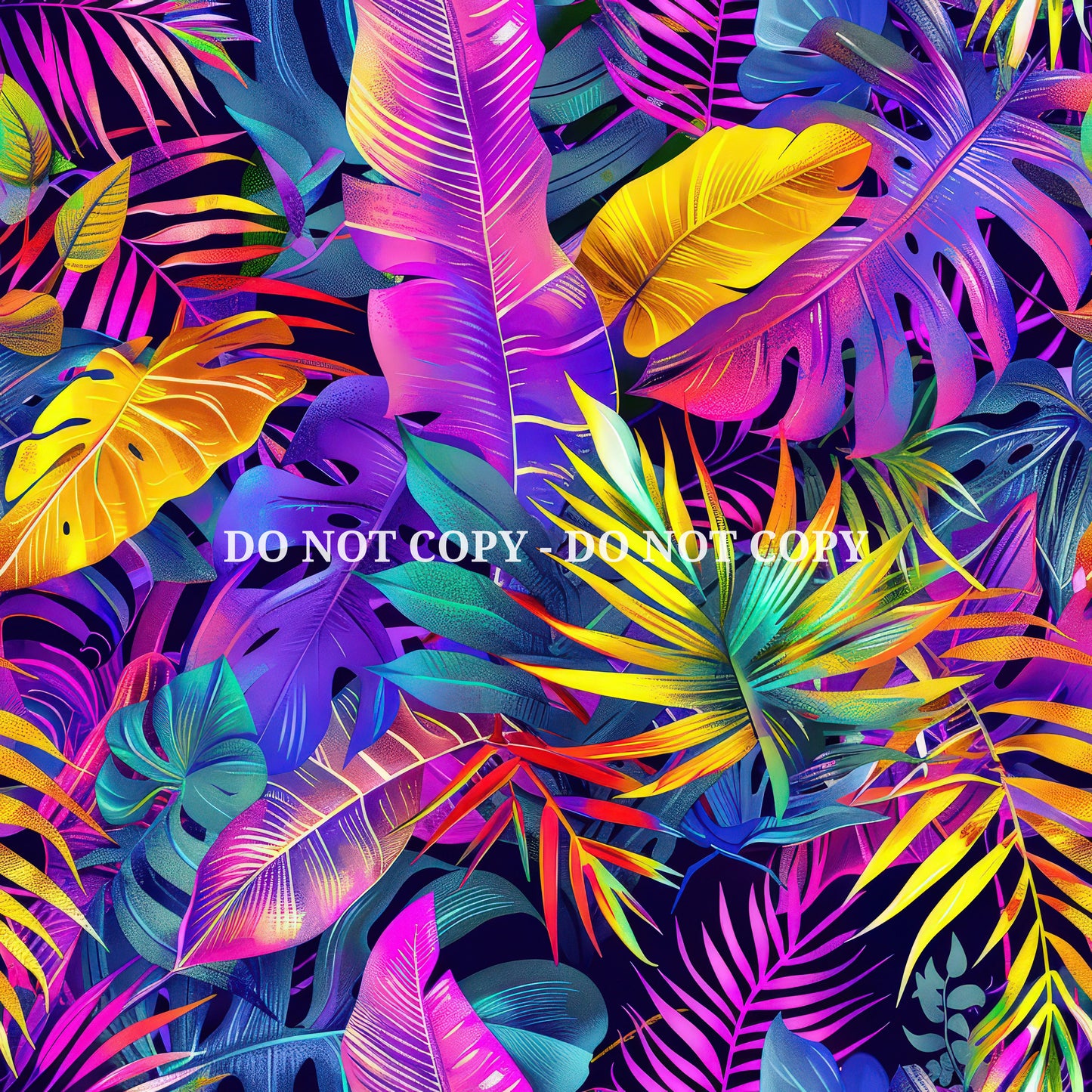 HOLOGRAPHIC NEON MONSTERA - MULTIPLE VARIATIONS