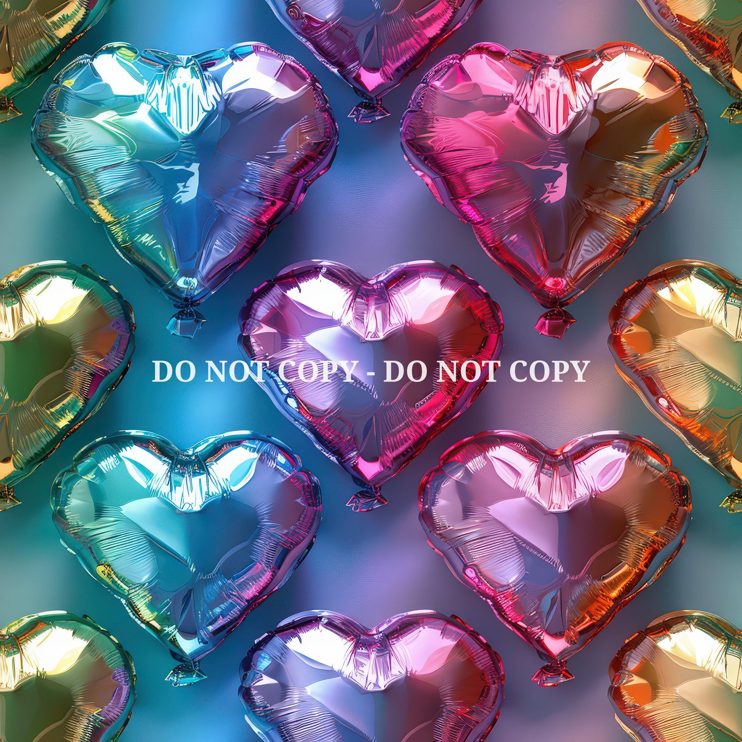 HOLOGRAPHIC FOIL HEARTS - MULTIPLE VARIATIONS