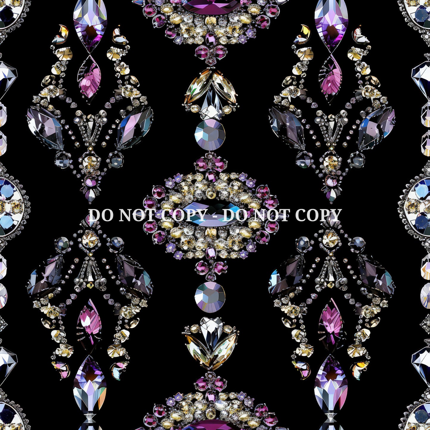 HOLOGRAPHIC CRYSTAL EMBROIDERY - MULTIPLE VARIATIONS