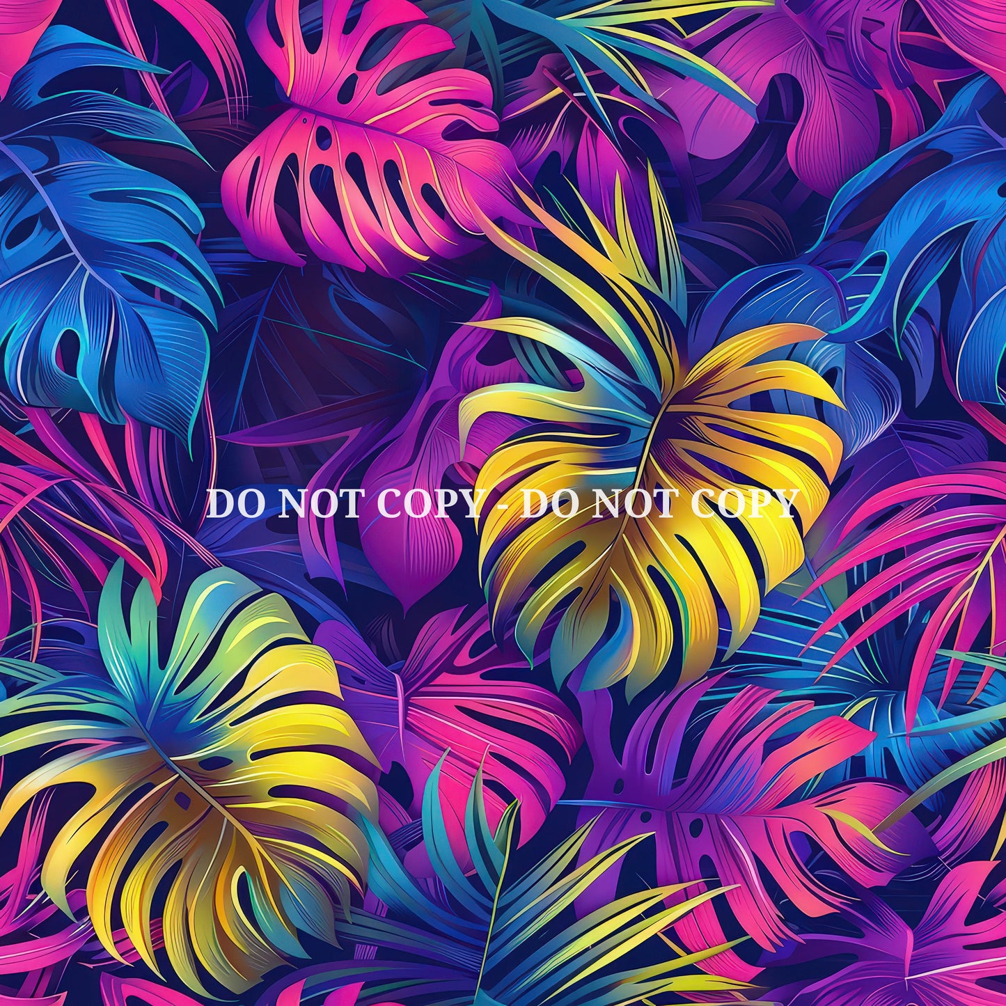 HOLOGRAPHIC NEON MONSTERA - MULTIPLE VARIATIONS