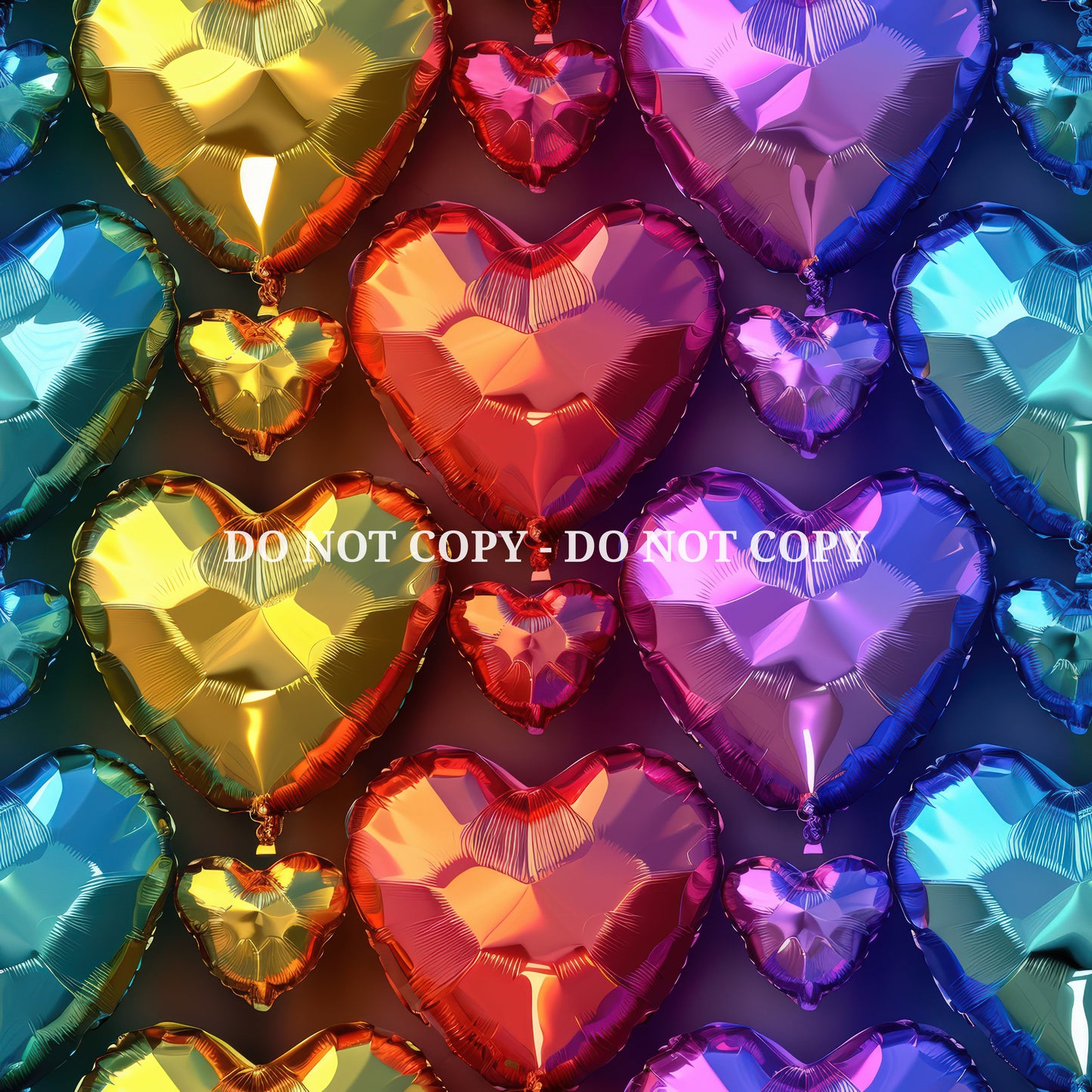 HOLOGRAPHIC FOIL HEARTS - MULTIPLE VARIATIONS