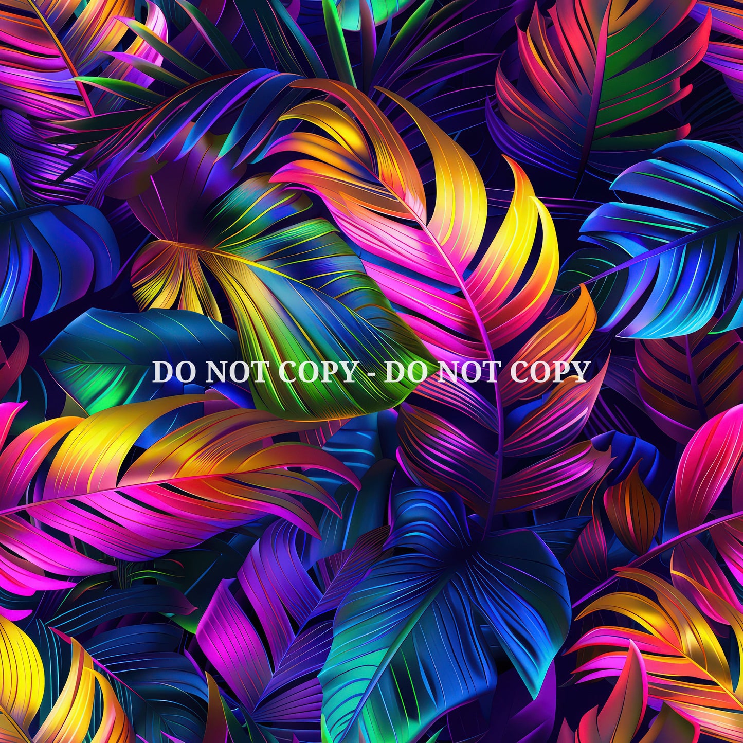 HOLOGRAPHIC NEON MONSTERA - MULTIPLE VARIATIONS
