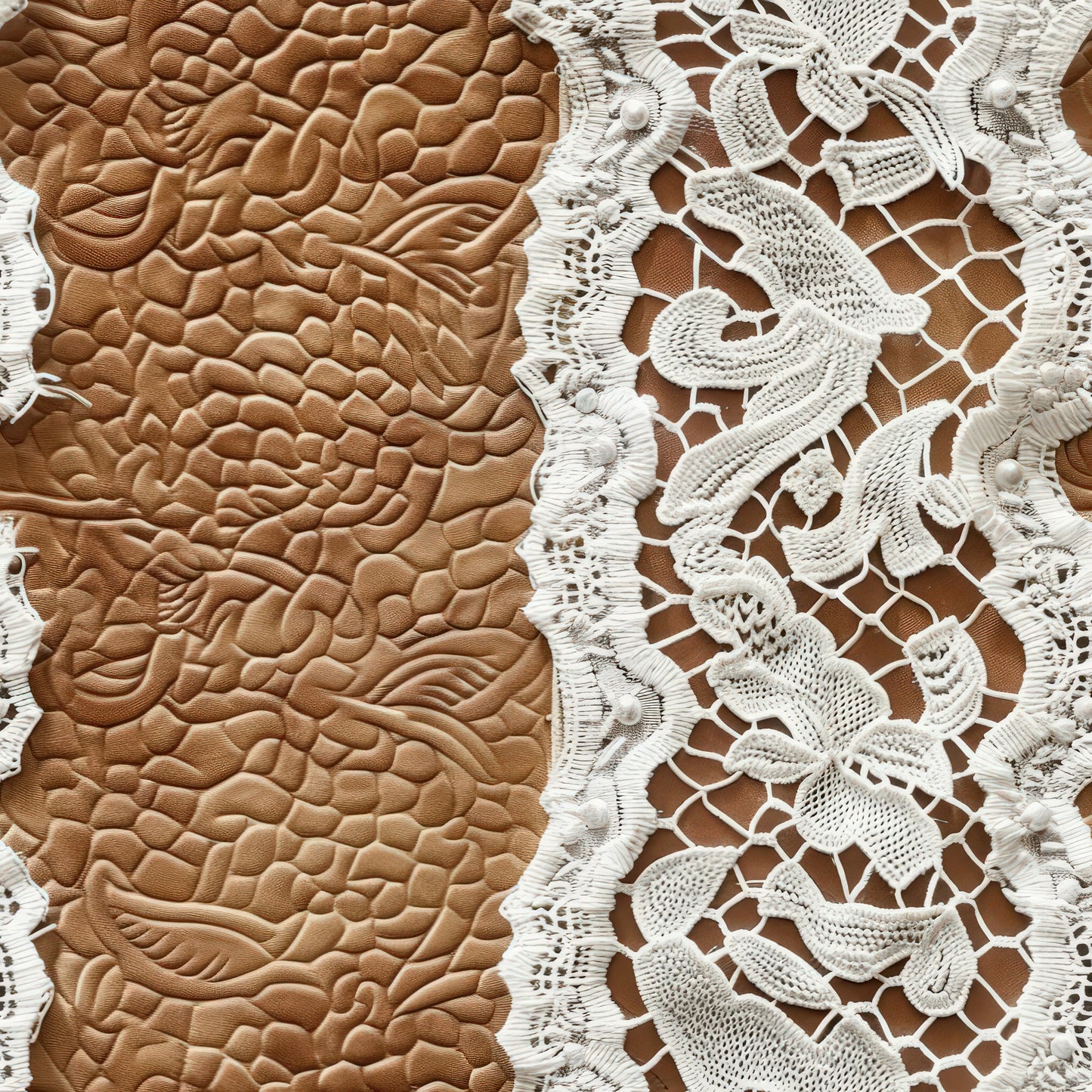 BROWN LEATHER LACE - MULTIPLE VARIATIONS