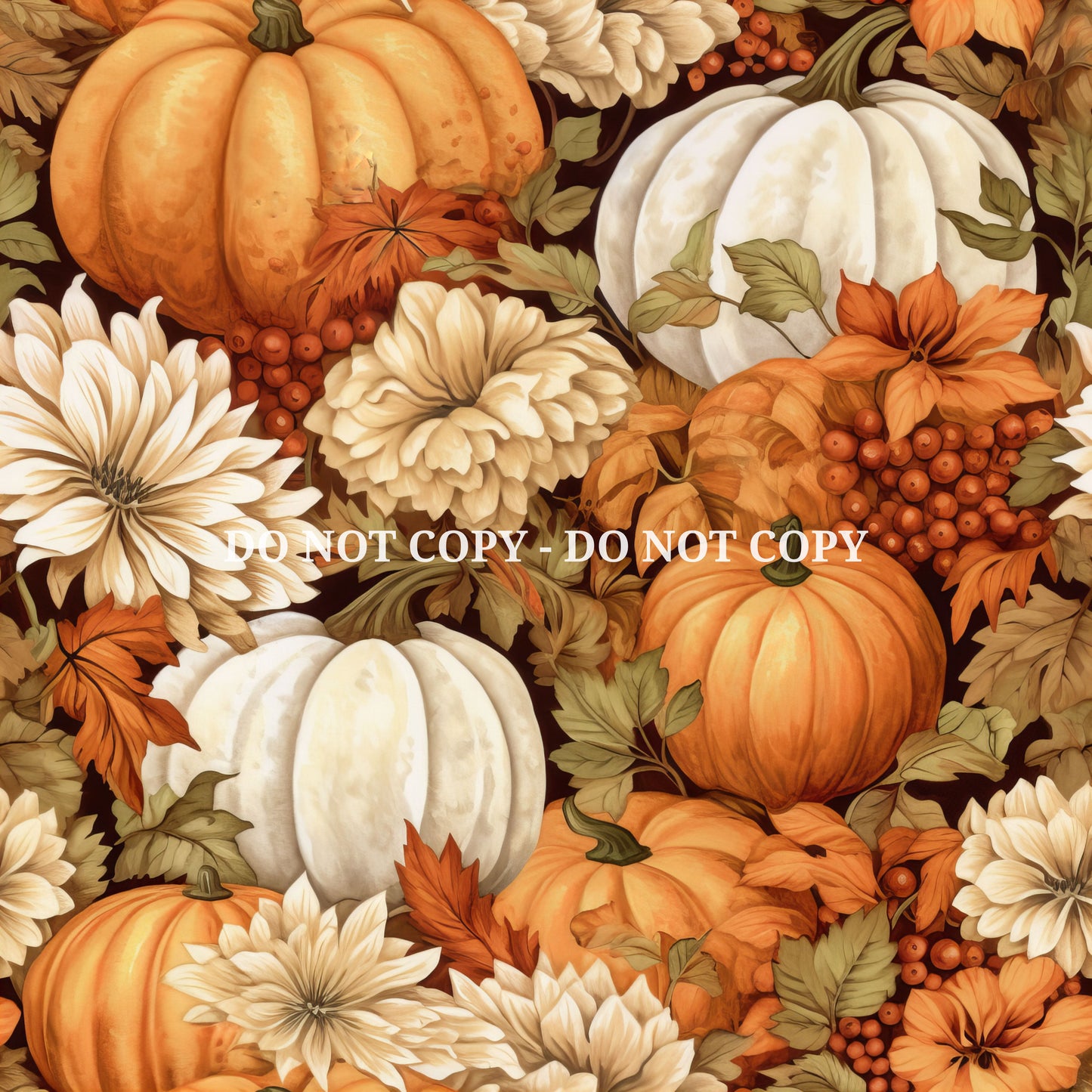 PUMPKIN FLORAL - MULTIPLE VARIATIONS