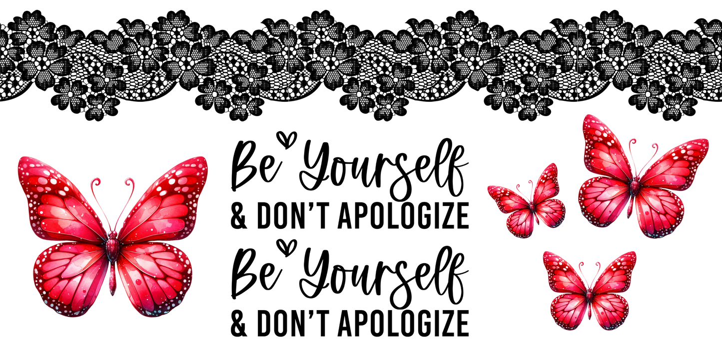 RED BUTTERFLY - MINI FLAIR SHEET