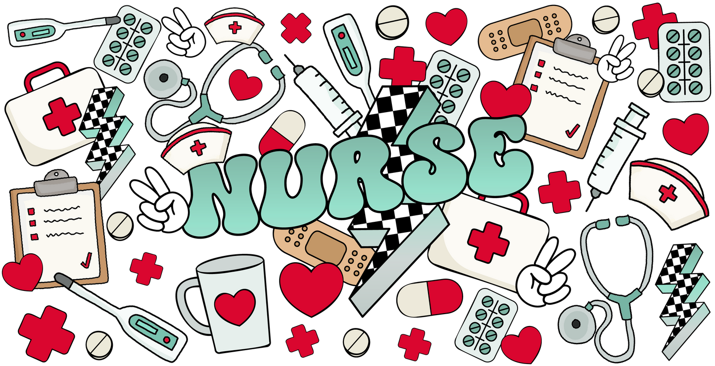 RETRO NURSE - CAN WRAP
