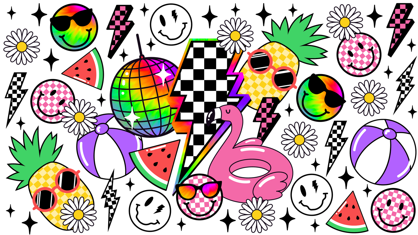 RETRO SUMMER - CAN WRAP