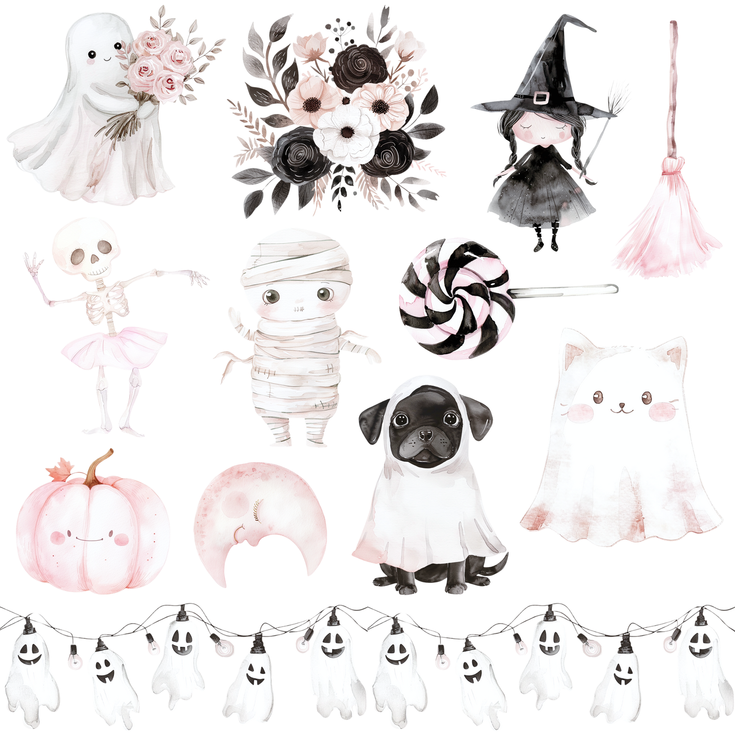 SO CUTE HALLOWEEN FLAIR SHEET