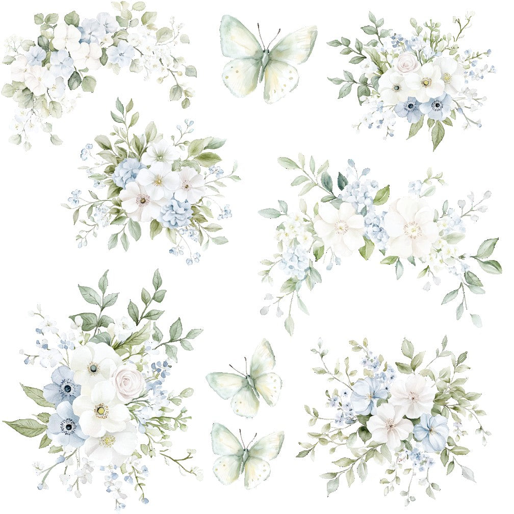 SPRING GARDEN FLORAL - FLAIR SHEET
