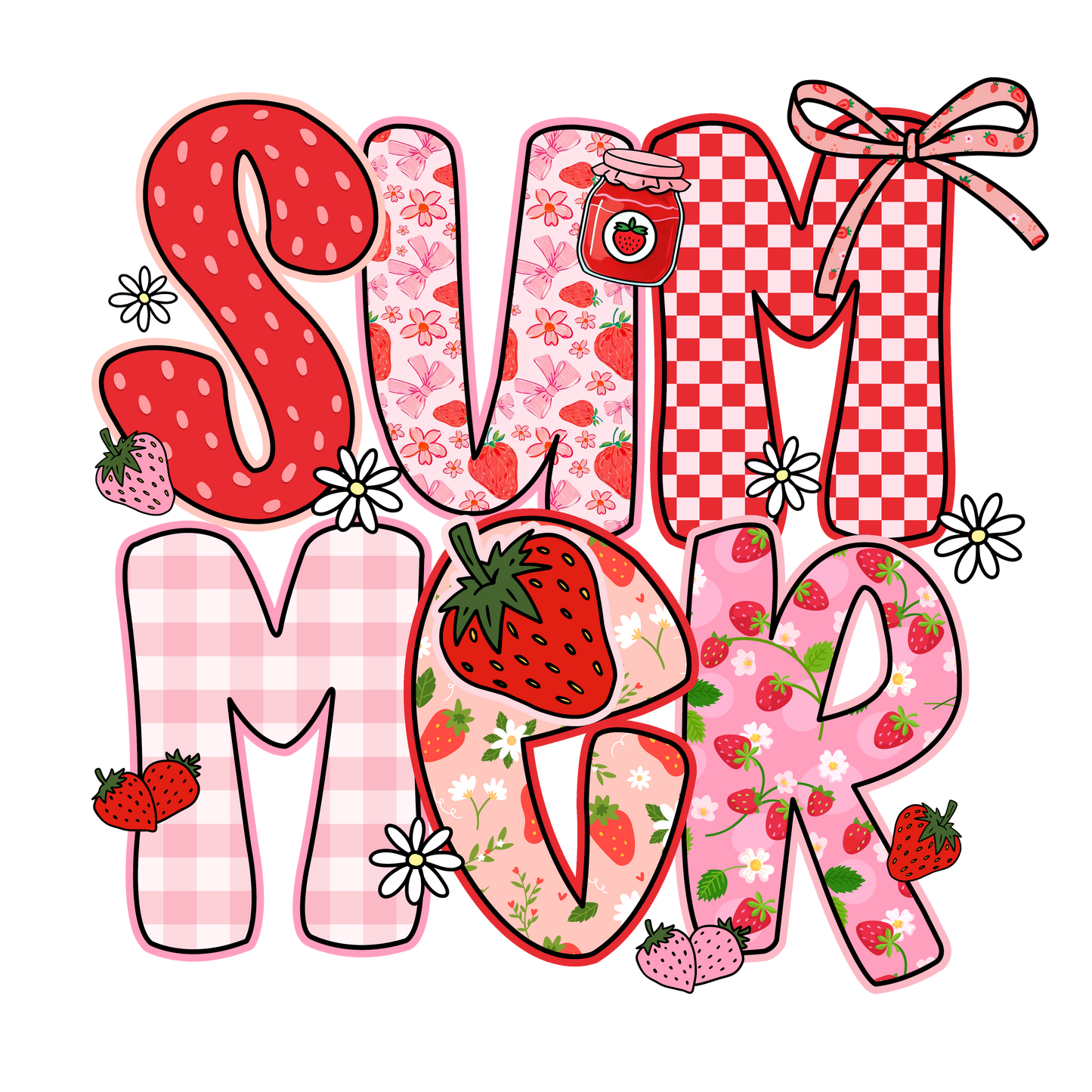 SUMMER STRAWBERRY - DECAL