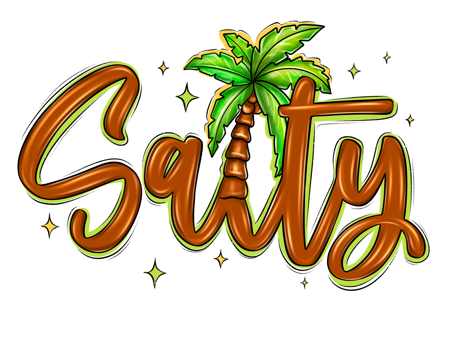 SALTY - DECAL