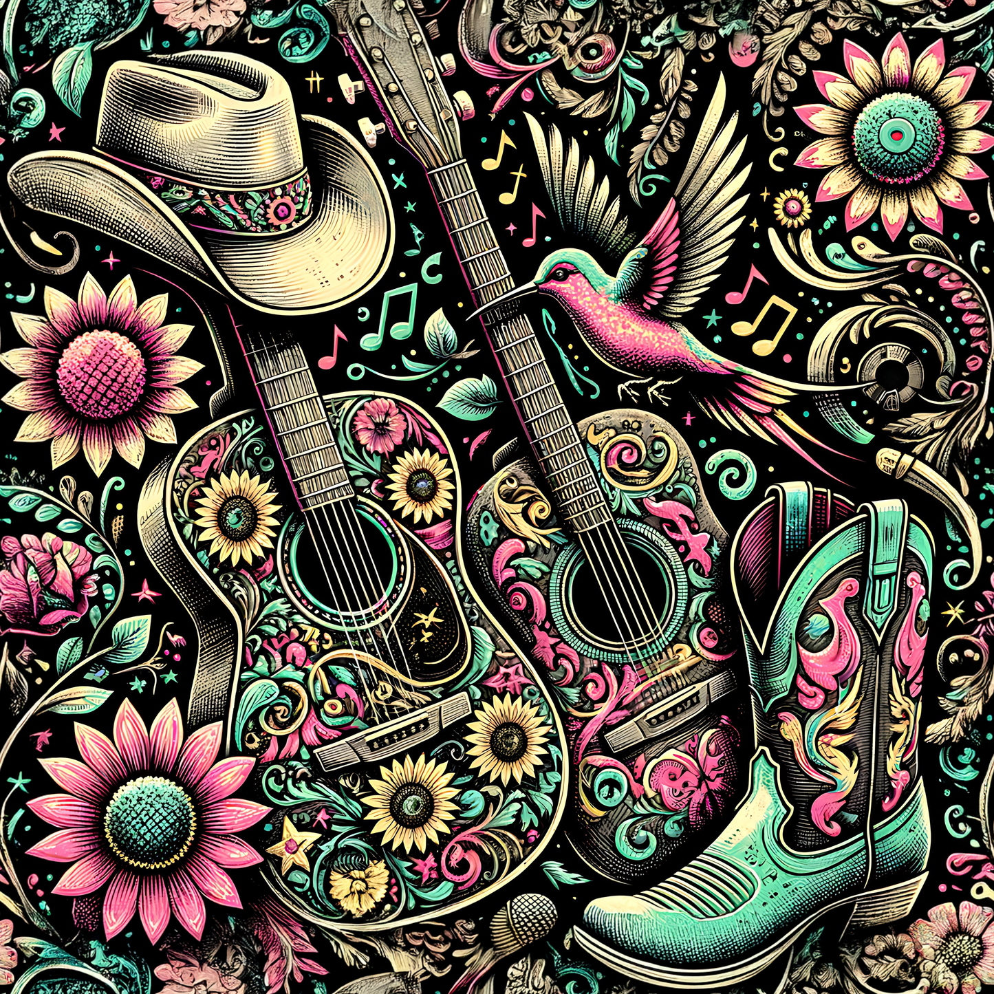 WESTERN COWGIRL - MULTIPLE VARIATIONS